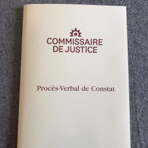 Chemise de constat Sepia Standard
