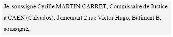 Immatricule sur Monture automatique